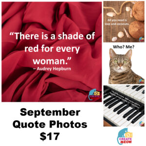 September Inspirational Quote Photos